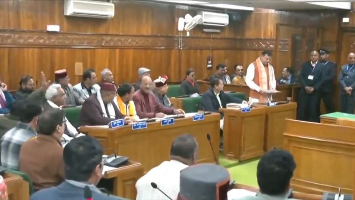 Uttarakhand CM Tables UCC Bill Amid 'Jai Shri Ram' Chants; Oppn Alleges